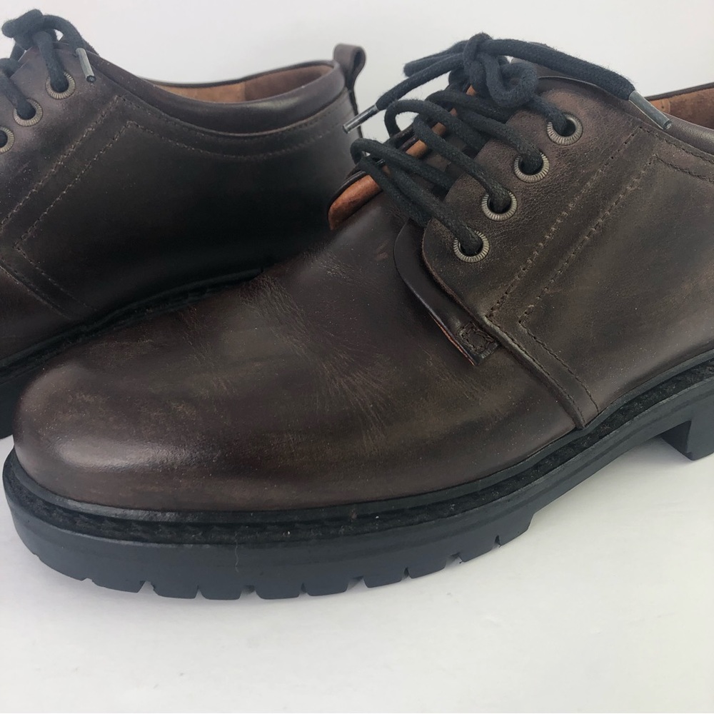 Johnston & Murphy Passport brown leather lace up chunky sole men’s shoe 8.5 M